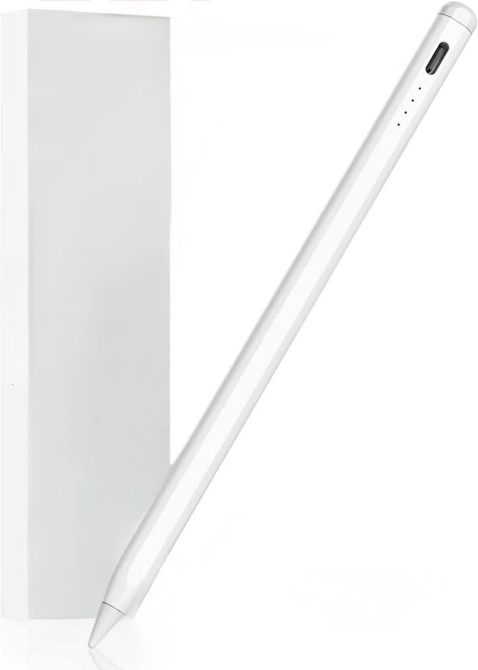 Стилус для iPad Tomorsi, Palm Rejection, быстрая зарядка, точное письмо, Apple iPad Pro/Air/iPad/Mini 2018–2023, белый Киев - изображение 2