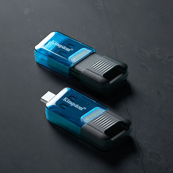 Флеш-пам'ять USB Type-C Kingston DataTraveler 80 DT80M/256GB (256GB, Type-C) Николаев - изображение 5