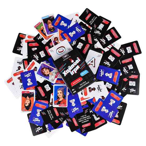 Настільна гра "Хайпові ігри 3 в 1" 30946 інструкція, гральні картки Вінниця