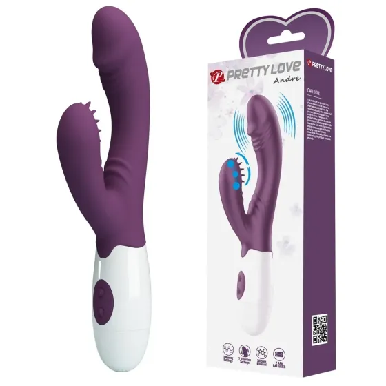 Вибромассажер серии Pretty Love - ANDRE purple, BI-014264-A2 Sex Aura Киев