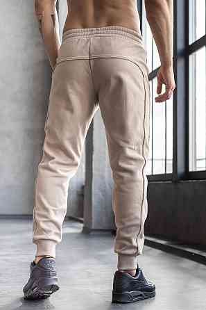 Утеплені джоггери зі швами навиворіт TotalFit EM3-IS10 Бежевый, XXL Киев