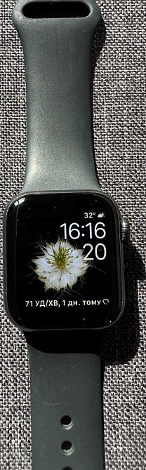 Apple Watch 5 (40mm) Space Grey Aluminum Case Black Sport Bend. Харків - фото 8