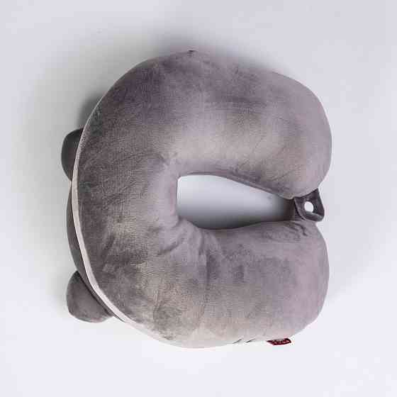 Yiwu Подушка для шиї Miaow U-подібна подвійна, сірий HP-56-27G Коломыя