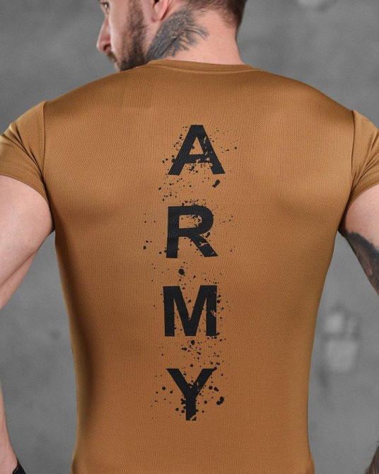 Футболка Военная Тактическая Потоотводящая Койот Odin Army Одесса - изображение 8