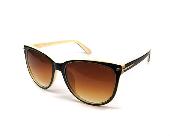 Очки солнцезащитные женские коричневые Avatar Киев - изображение 1
