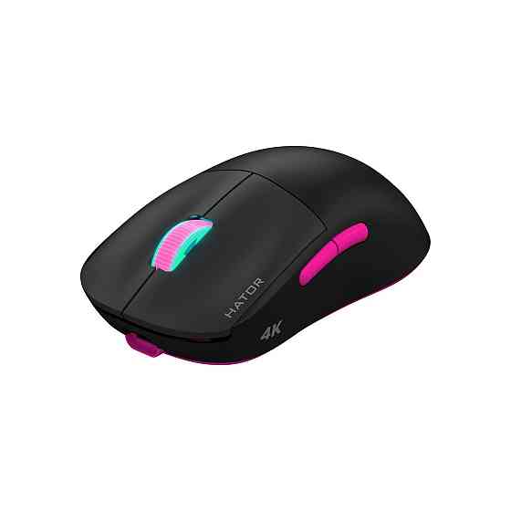 Миша бездротова Hator Quasar 2 Ultra 4K Wireless Black/Pink (HTM570BP) Чорно-рожевий Харків