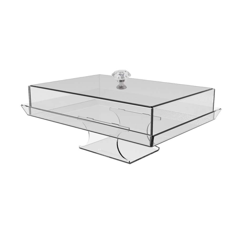 Тарелка для сыра EKOSTAR из акрила 276х196х110 Киев - изображение 1