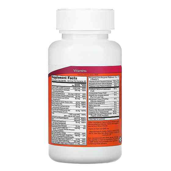 Витамины для женщин Ева Now Foods Eve Women's Multi 120 капс Киев