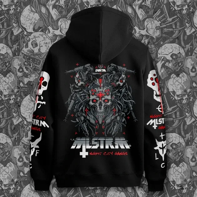 Худі для підлітка хлопчика з принтом Cyberpunk 2077Mael140trom Розмір 170 Anime11246 Дніпро - фото 1