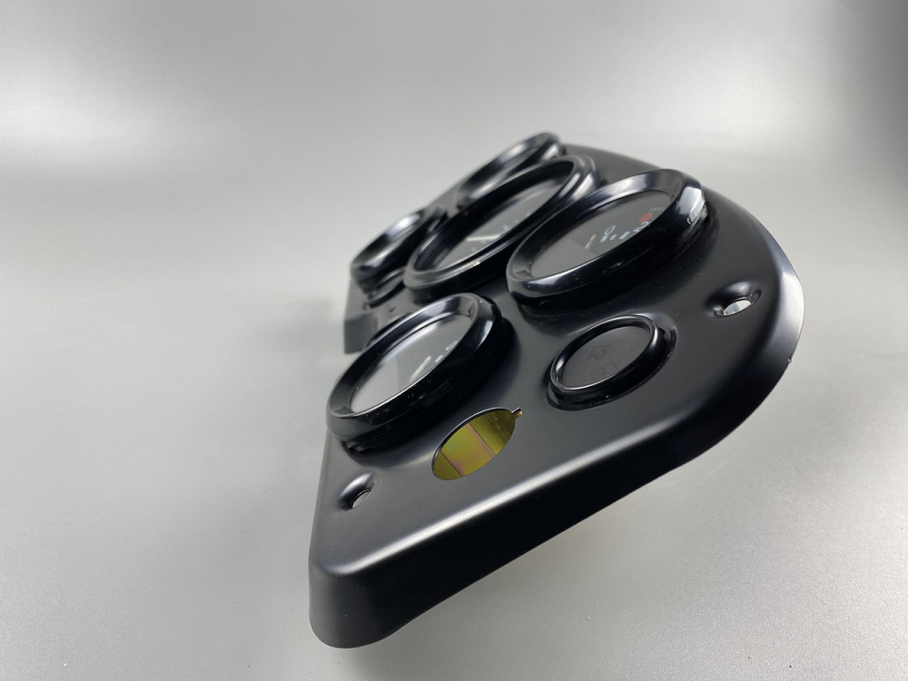 Щиток приладів ГАЗ-53 УАЗ у зборі 4 покажчики + спідорметр + 3 ""вічка"" під підсвічування панель приладів Мукачево - фото 2