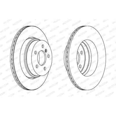 Гальмівний диск FERODO DDF1583C-1 Вінниця