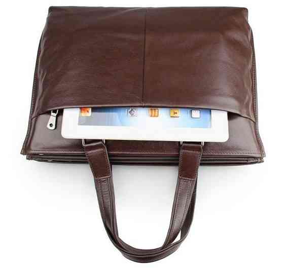 Сумка чоловіча Vintage 14399 Коричнева Київ