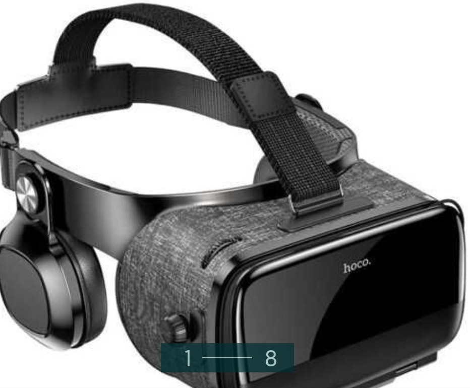 Очки виртуальной реальности: HOCO VR Glasses DGA04 Black. Киев - изображение 8