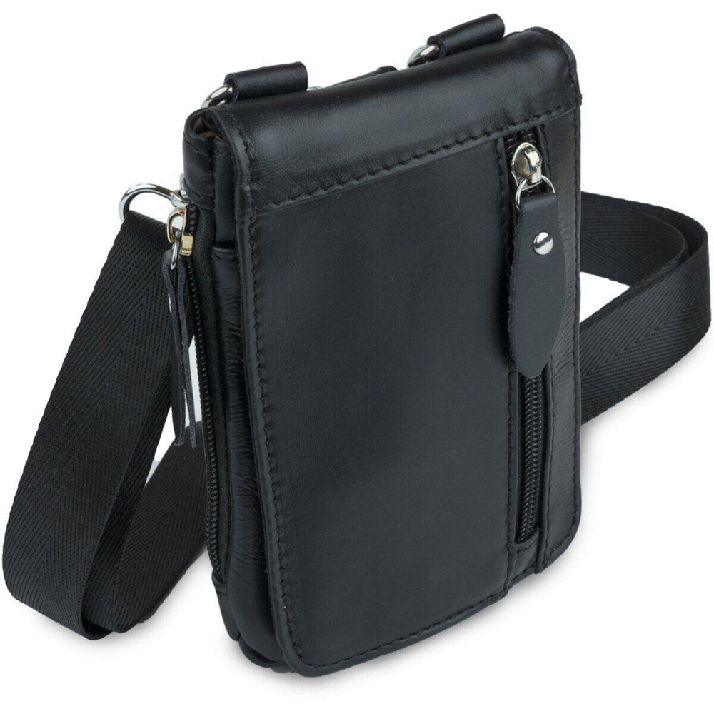 Поясной клатч Vintage 14691 Черный Киев - изображение 2