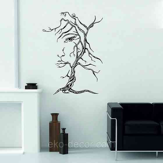 Декоративное настенное Панно «Дерево лицо» Декор на стену Киев