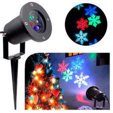 Лазер диско ліхтар новорічний 326-1 (1 зображення) проектор Київ - фото 1