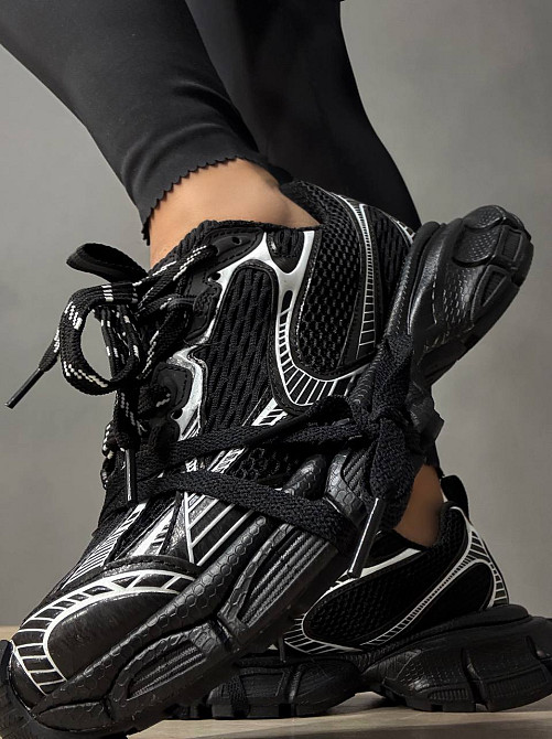 Кросівки жіночі B-lncga 1001-2 3XL шнурівка комбіновані чорні, 39, 24,5 см Київ - фото 19