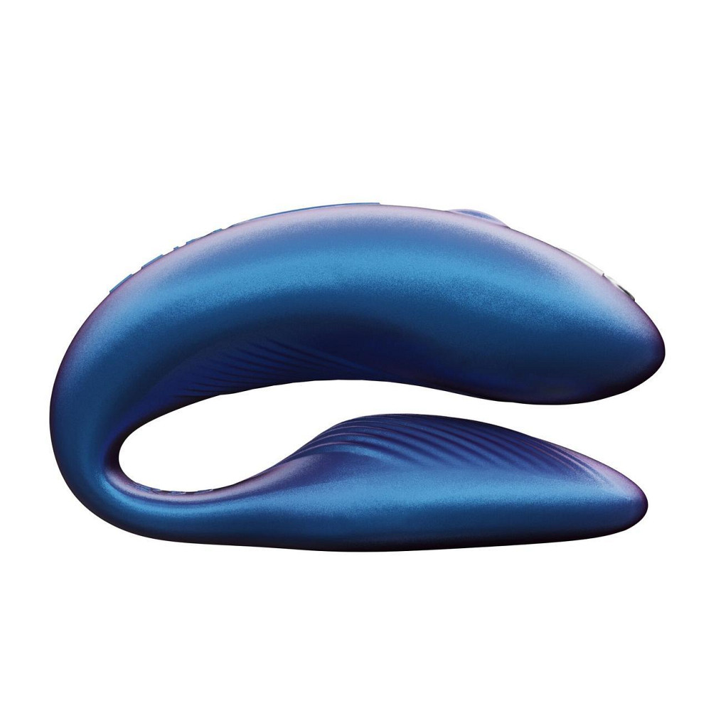 Смарт-вибратор для пар We-Vibe Chorus Cosmic Blue, сенсорное управление вибрациями сжатием пульта Sex Aura Киев - изображение 3