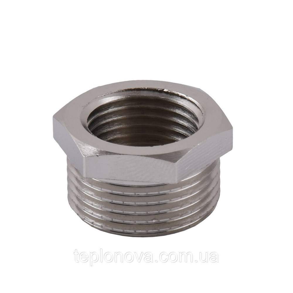 Футорка перехідна SOLOMON 3/4| х 1/2" НІКЕЛЬ 8209 НВ N Чернівці - фото 1