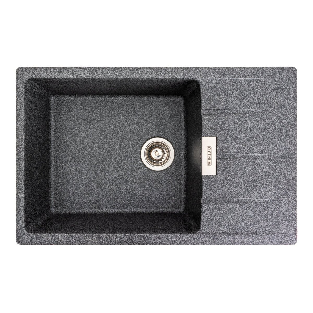 VALESO Гранітна мийка для кухні VALESO ROMA 7850 матова Графіт Киев - изображение 7