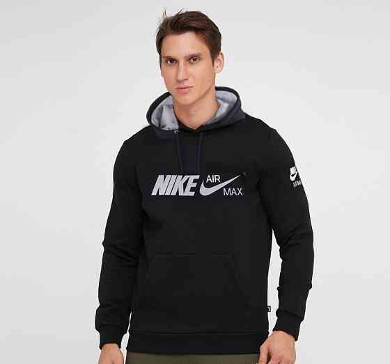 Мужская зимняя толстовка Nike Air Max  ESSENTIALS+ FLEECE MEN'S HOODIE Киев