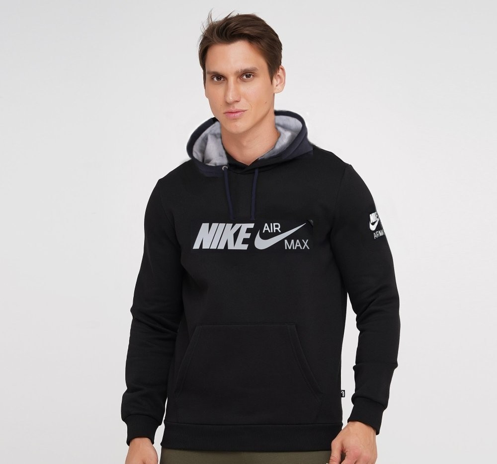 Мужская зимняя толстовка Nike Air Max  ESSENTIALS+ FLEECE MEN'S HOODIE Киев - изображение 1