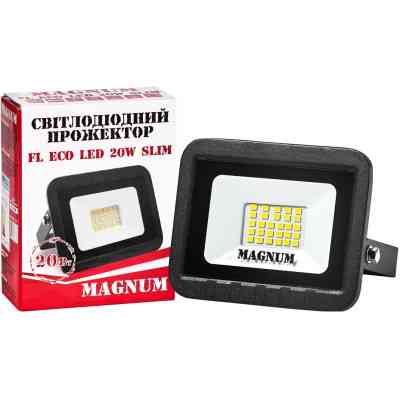 Прожектор MAGNUM FL ECO LED 20Вт slim 6500К IP65 (90011659) Вінниця