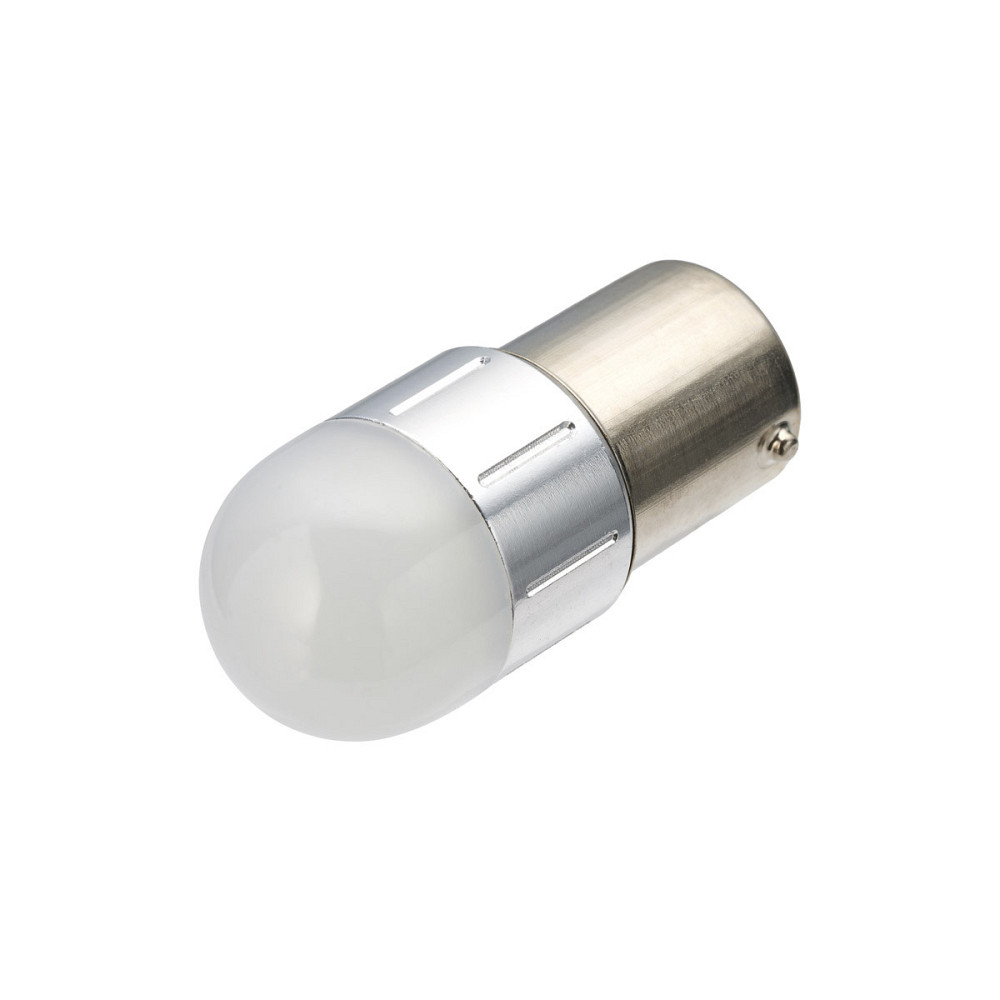 Светодиодная лампа StarLight T25 6 диодов 3030SMD BA15S 12V WHITE матовая линза Харьков - изображение 1