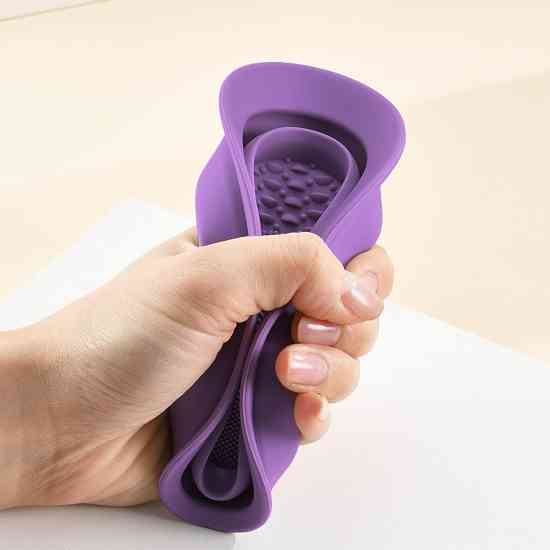 Ванночка для мойки кисточек макияжа складная (фиолетовый) Винница