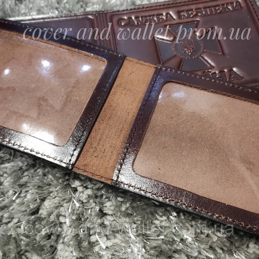 Шкіряна обкладинка для посвідчення 