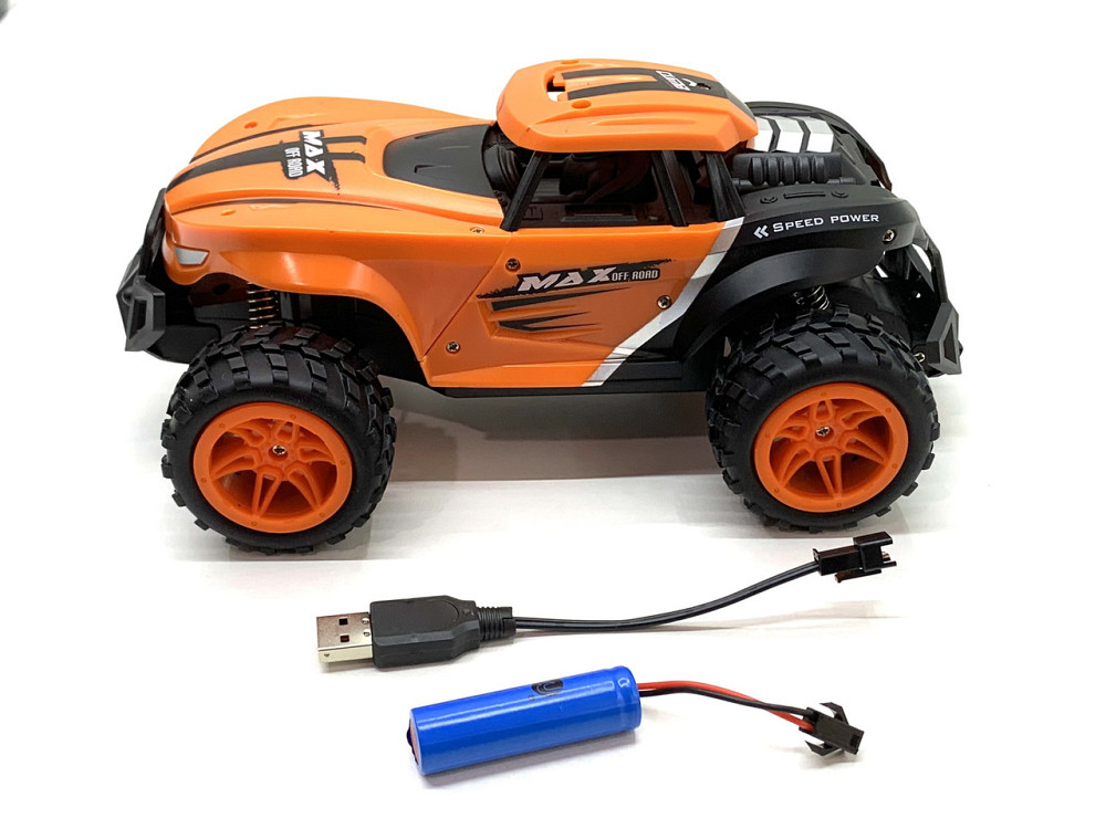 Машина на радіокеруванні з амортизацією 1:16 Помаранчева (885-2) Чернігів - фото 9