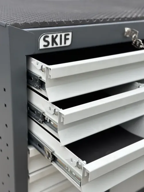 Инструментальная тележка СКИФ 40″, 13 ящиков Харьков - изображение 3