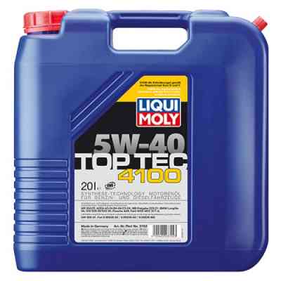 Моторное масло Liqui Moly Top Tec 4100 SAE 5W-40 20л. (3702) Винница