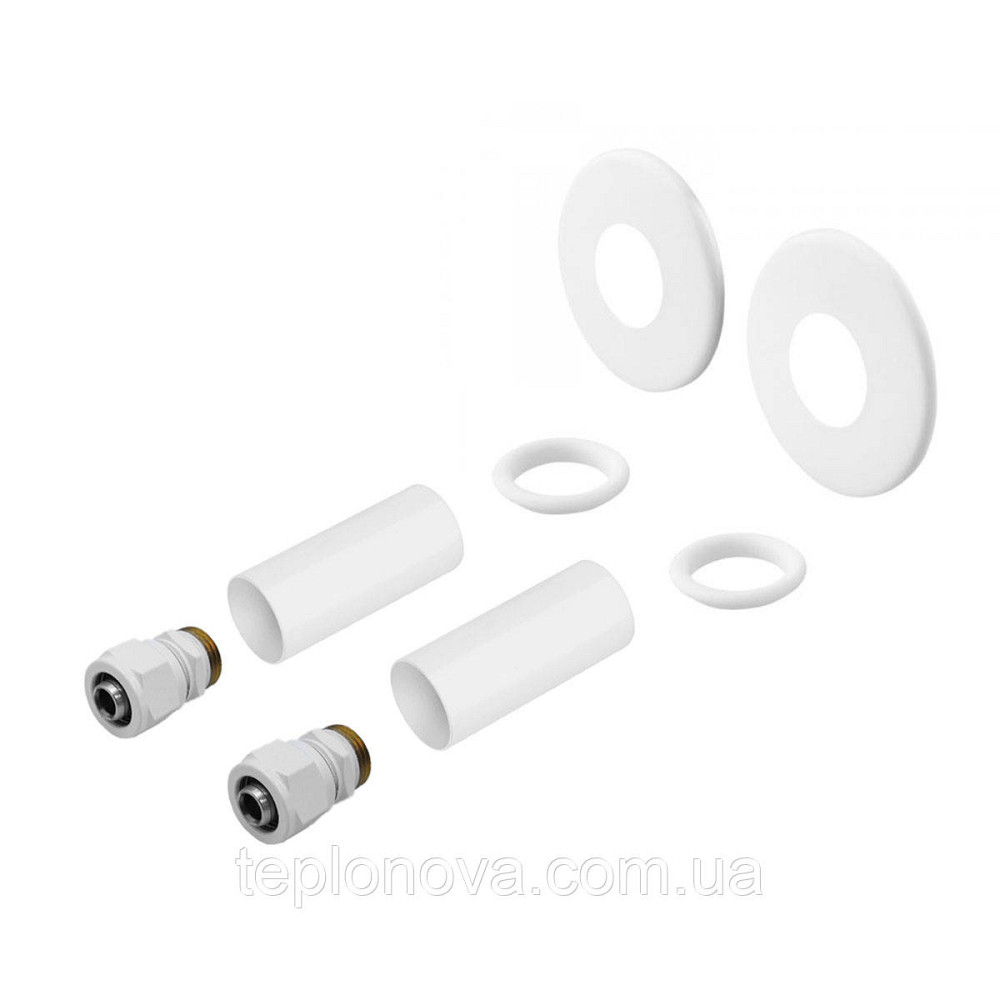 Комплект маскувальний Vario Term GZ1/2"хPEX 16х2, білий Чернівці - фото 1