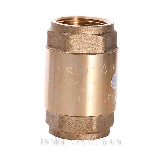 Клапан зворотного ходу води SOLOMON 1| EUROPA 6026 лат. шток Чернівці