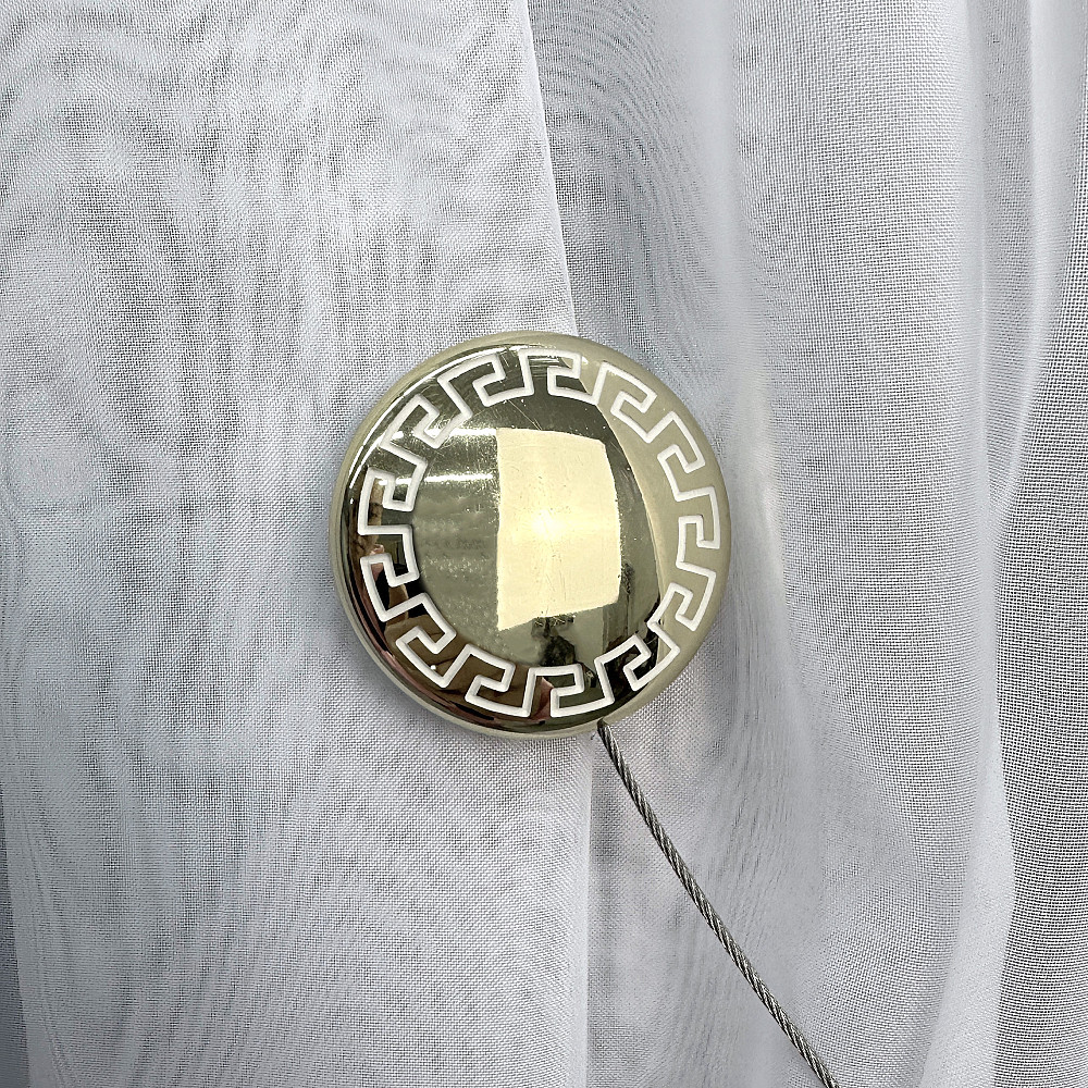 Магниты для штор и гардин Афина 2 шт Золотистый (81-270) Киев - изображение 2