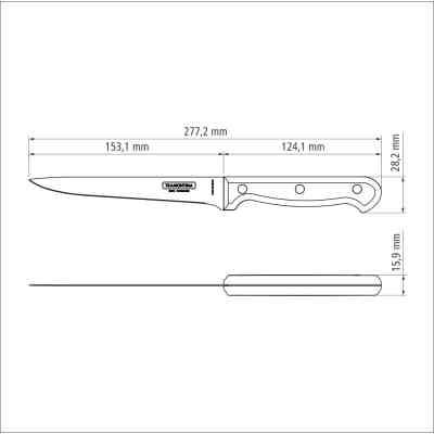 Кухонний ніж Tramontina Ultracorte Bone 152 мм (23853/106) Вінниця