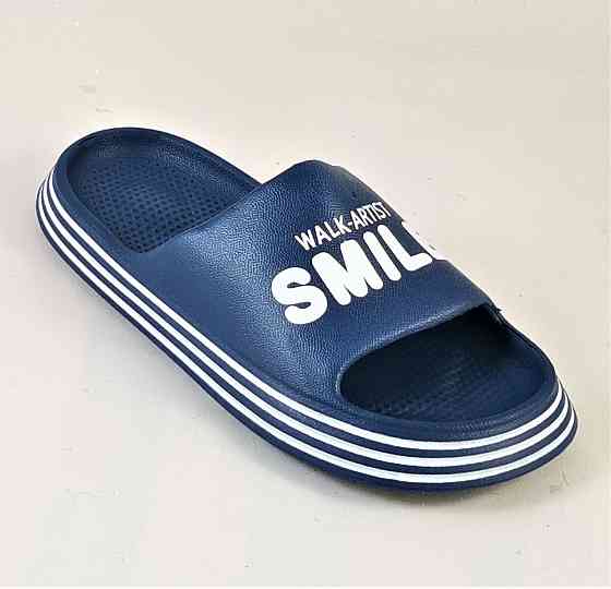 Мужские Тапочки Синие Шлёпанцы Сланцы Пенка (размеры: 40,41) Днепр