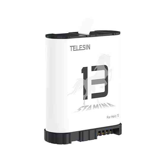 Акумулятор GoPro 13 морозостійкий покращений Telesin Stamina S0-BTR-04-TGP Київ