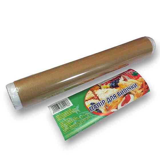 Папір для випікання 10 м 29 см коричневий пергаментний Харків