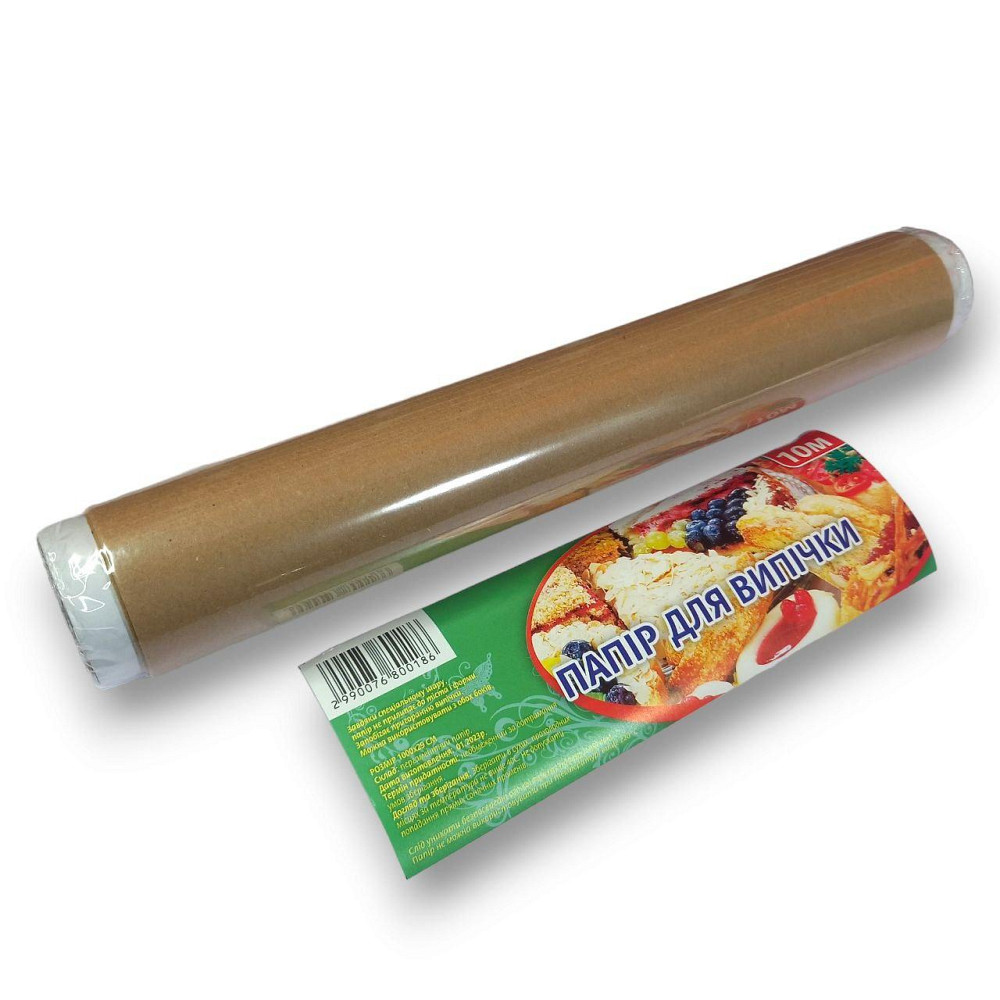Бумага для выпечки 10м 29см коричневая пергаментная Харьков - изображение 4