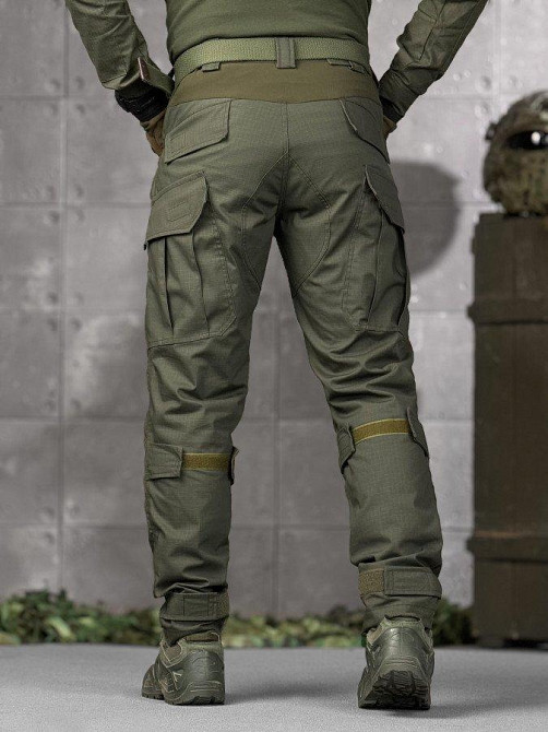 Штурмовые тактические штаны TIRENES  олива   ВТ5063 Одесса - изображение 3
