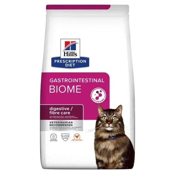Hills Prescription Diet Feline Gastrointestinal Biome (Хіллс ПД Гастроінтестинал Біом) для котів для шлунково-кишкового тракту 8 кг Запоріжжя