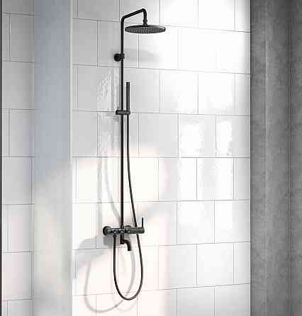 Душова система з виливом Imprese SMART CLICK ZMK101901208 чорна Київ