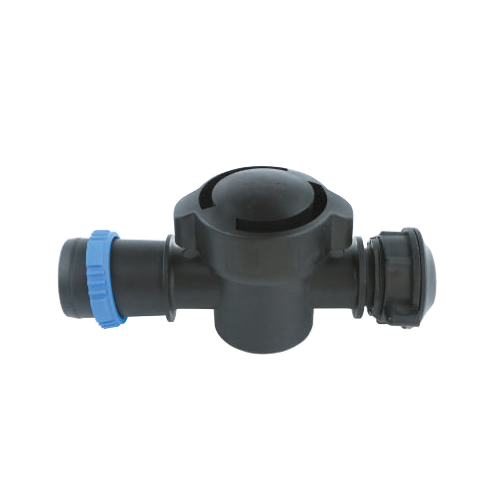 Flora Кран для капельной ленты "туман" Ø40мм FLORA (5079704) Киев - изображение 1