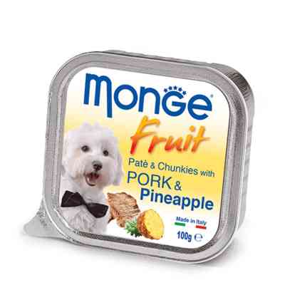 Консерви для собак Monge DOG FRUIT свинина з ананасом 100 г (8009470013253) Вінниця