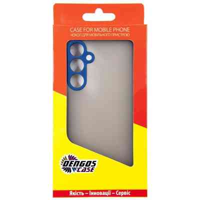 Чехол для мобильного телефона Dengos Matte Samsung Galaxy A55 5G (Blue) (DG-TPU-MATT-143) Винница