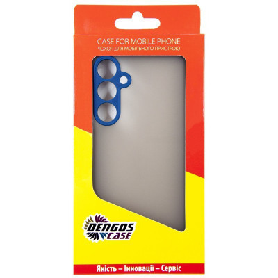 Чехол для мобильного телефона Dengos Matte Samsung Galaxy A55 5G (Blue) (DG-TPU-MATT-143) Винница - изображение 5