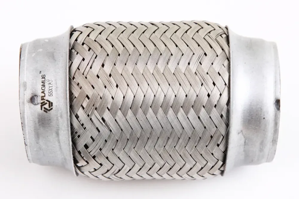 Гофра глушителя 55*120 3-слойная Flagmus Винница - изображение 2