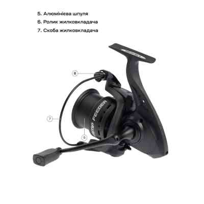 Котушка Brain Champ Feeder 5000 3+1BB 4.81 (1858.80.74) Вінниця